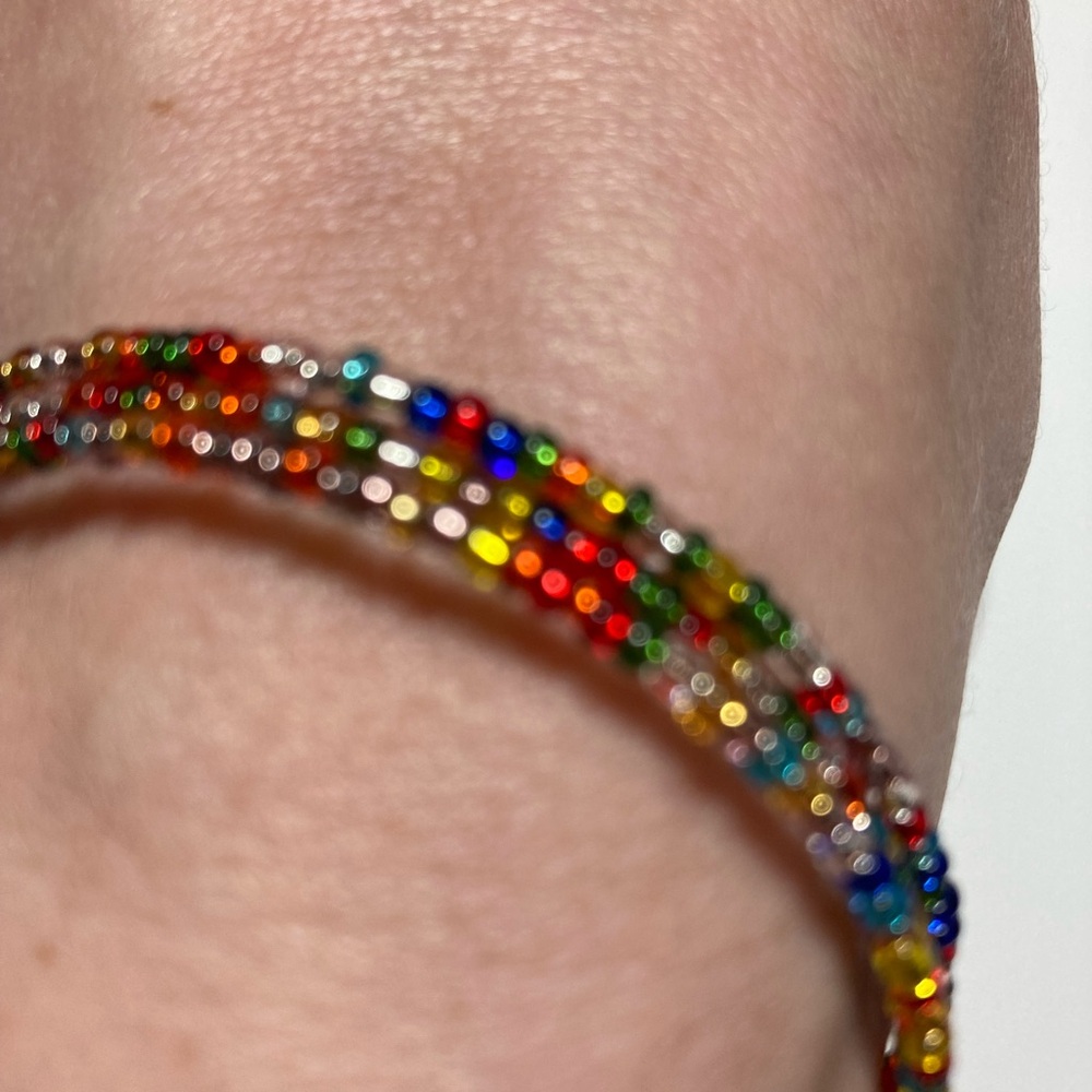 Handmade Colorful Beaded Wrap Bracelet